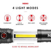 NEBO SLYDE+ 400 Flashlight